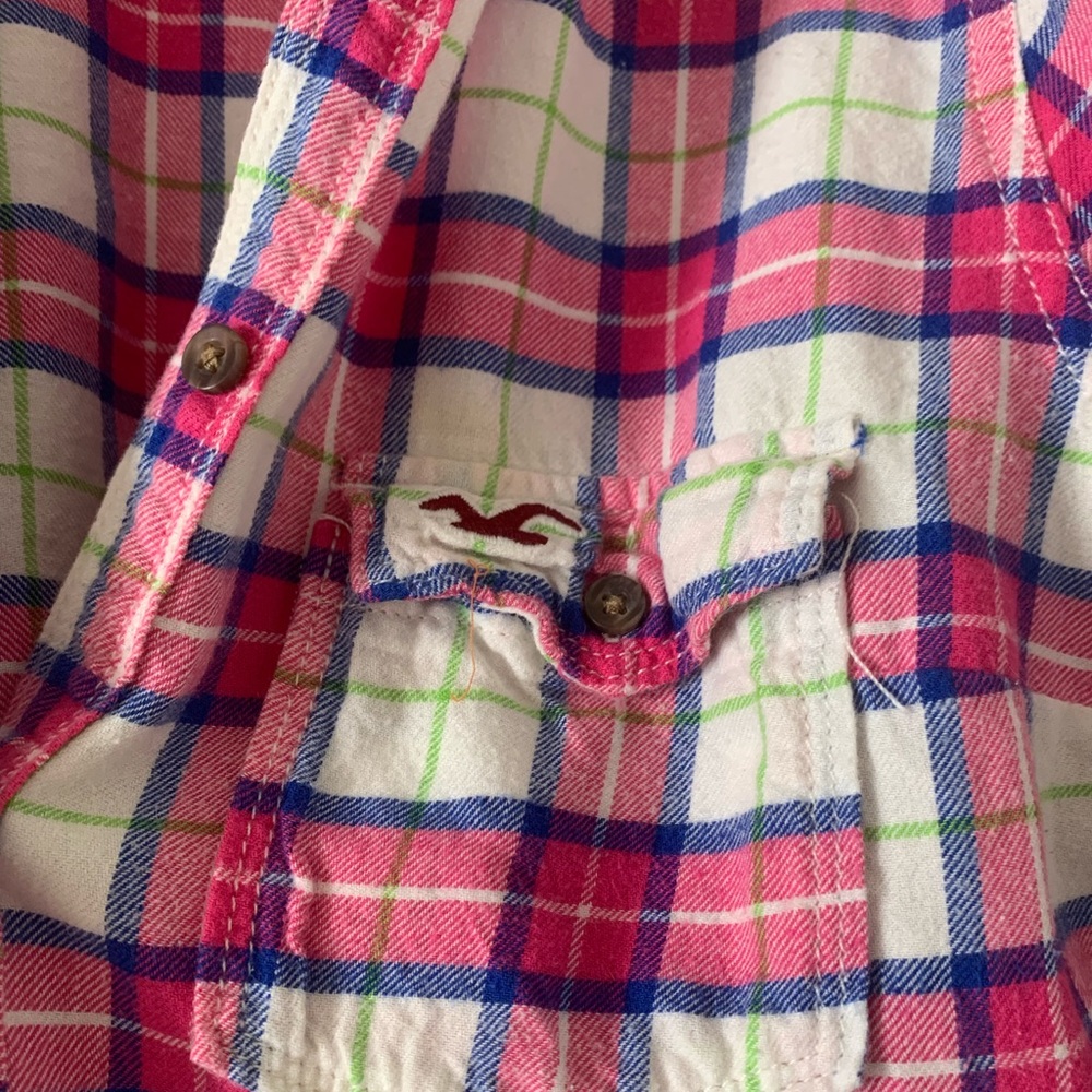 Hollister Girl’s Flannel - Picture 3 of 4